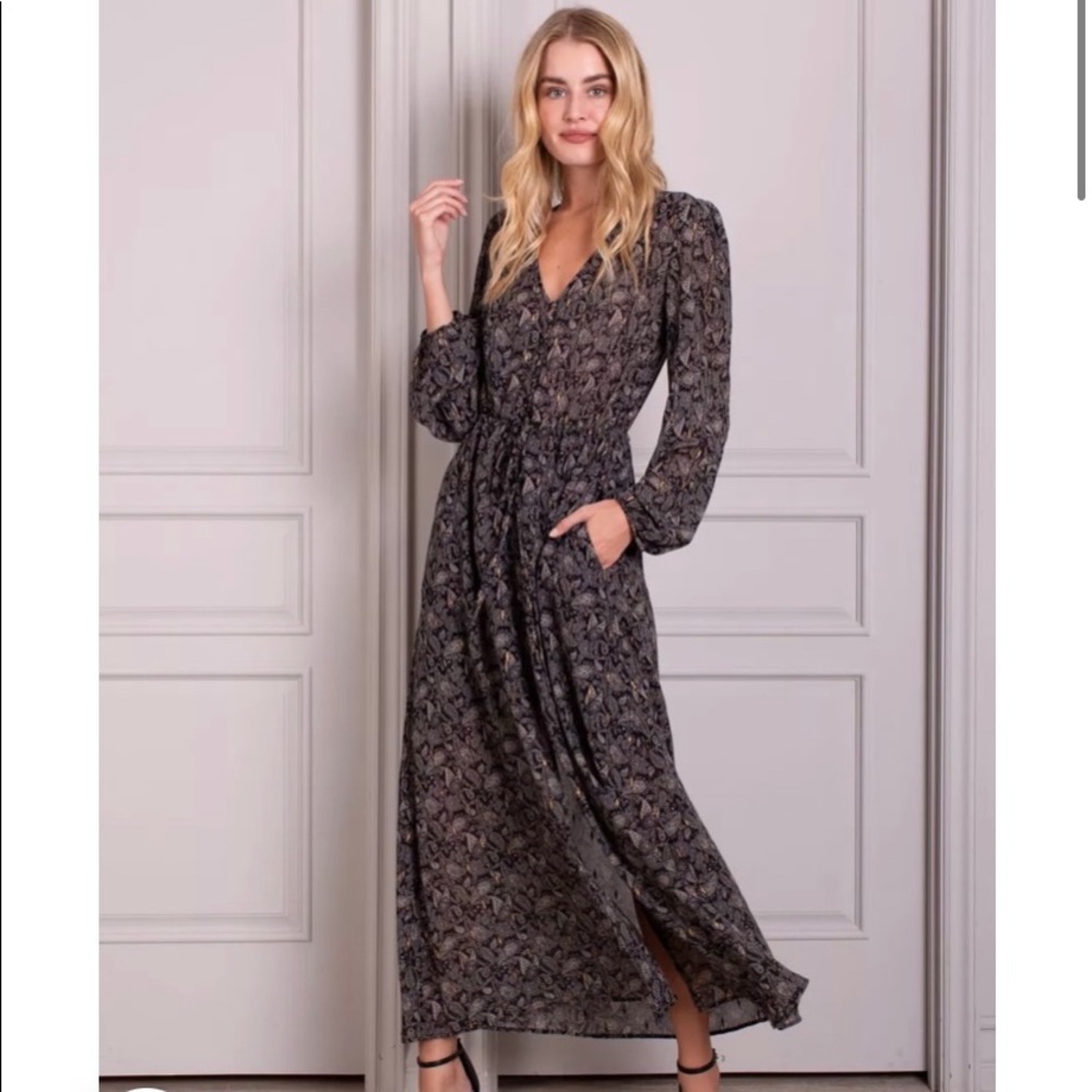 Senlis Long Sleeve Maxi Dress